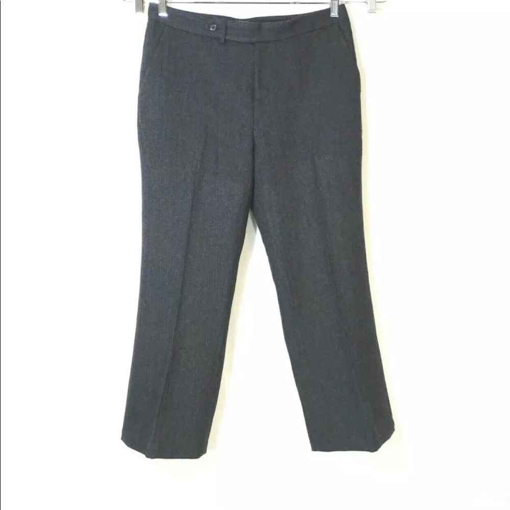 Ralph Lauren Career Gray Pants Size 10 Wool